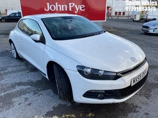 Location: South Wales - 2009 VOLKSWAGEN SCIROCCO TDI Coupe REG: MX59OKH, Keys: No, MOT Expiry date: 02/04/2024, 1968 Diesel, 6 Speed Manual Diesel, Former Keepers: 6