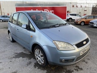 Location: South Wales - 2004 FORD C-max MPV REG: CU04GJG, Keys: No, MOT Expiry date: 05/02/2025, 1596 Petrol, 5 Speed manual petrol, Former Keepers: 5