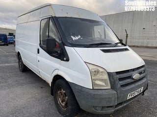 Location: South Wales - 2007 FORD TRANSIT 115 T350M RWD Panel Van REG: FV57HJG, Keys: No, MOT Expiry date: 09/08/2023, 2402 Diesel, 6 Speed Manual Diesel, Former Keepers: 5