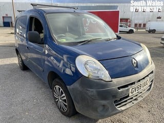 Location: South Wales - 2009 RENAULT KANGOO ML20 PLUS 85 DCI Panel Van REG: GV59UUC, Keys: No, MOT Expiry date: 15/08/2024, 1461 Diesel, 5 Speed Manual Diesel, Former Keepers: 8