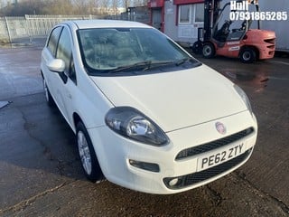 Location: Hull - 2012 FIAT PUNTO EASY 5 Door Hatchback REG: PE62ZTY, Keys: No, MOT Expiry date: 05/11/2024, 1242 Petrol, 5 Speed Manual Petrol, Former Keepers: 4