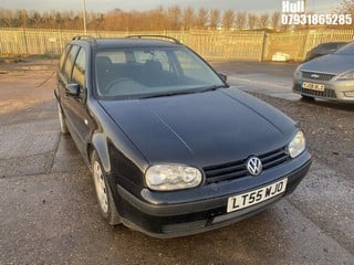 Location: Hull - 2005 VOLKSWAGEN GOLF TDI SE TIPTRONIC Estate REG: LT55WJO, Keys: No, MOT Expiry date: 22/11/2023, 1896 Diesel, 5 Speed Auto Diesel, Former Keepers: 9