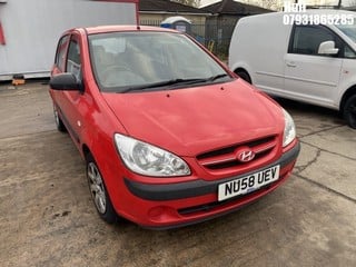 Location: Hull - 2008 HYUNDAI GETZ GSI 5 Door Hatchback REG: NU58UEV, Keys: No, MOT Expiry date: 11/09/2024, 1399 Petrol, 5 Speed Manual Petrol, Former Keepers: 7