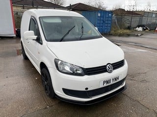 Location: Hull - 2011 VOLKSWAGEN CADDY C20 PLUS TDI 102 Panel Van REG: PN11YNH, Keys: No, MOT Expiry date: 21/09/2024, 1598 Diesel, 5 Speed Manual Diesel, Former Keepers: 5