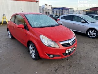 Location: Leeds - 2008 VAUXHALL CORSA SXI 3 Door Hatchback REG: YY58BKA, Keys: No, MOT Expiry date: 02-12-2024, 1229 Petrol, 5 Speed Manual Petrol, Former Keepers: 4