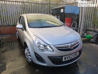 Location:  Hayes - 2012 VAUXHALL CORSA EXCLUSIV AC 5 Door Hatchback REG: WV62EHL, Keys: No, MOT Expiry date: 21/01/2025, 1229 Petrol, 5 Speed Manual Petrol, Former Keepers: 7