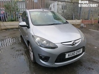 Location:  Hayes - 2010 MAZDA 2 TAMURA 5 Door Hatchback REG: KU10OYF, Keys: No, MOT Expiry date: 30/03/2024, 1349 Petrol, 5 Speed Manual Petrol, Former Keepers: 4