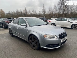 Location: Manchester - 2006  AUDI  A4 S LINE TDI 140 	 4 Door Saloon 	 REG: MF06PXR, 1968cc Diesel, 6 Speed Manual Diesel 	, Former Keepers: 4, Keys: No, MOT Expiry date: 16/05/2025