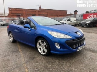 Location: Nottingham - 2009 PEUGEOT  308 CC GT HDI CONVERTIBLE REG: AJ09XEY, 1997cc DIESEL, 6 SPEED MANUAL DIESEL, Former Keepers: 3, Keys: Yes, MOT Expiry date: 01/04/2025