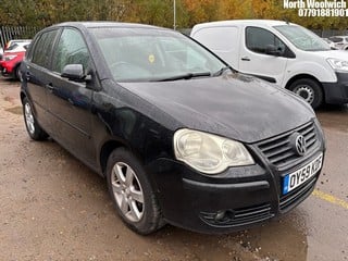 Location: North Woolwich - 2009 VOLKSWAGEN POLO MATCH 80 5 Door Hatchback REG: OY59KDF, Keys: No, MOT Expiry date: 09/01/2025, 1390 Petrol, 5 Speed Manual Petrol, Former Keepers: 7