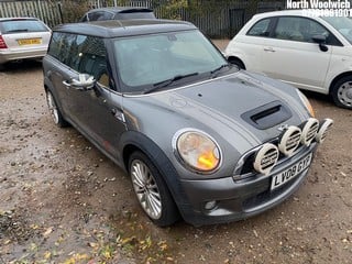 Location: North Woolwich - 2008 MINI COOPER S CLUBMAN Estate REG: LV08GYP, Keys: No, MOT Expiry date: 28/06/2024, 1598 Petrol, 6 Speed Manual Petrol, Former Keepers: 5