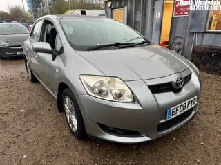 Location: North Woolwich - 2008 TOYOTA AURIS TR VVT-I S-A 5 Door Hatchback REG: EF08PYD, Keys: No, MOT Expiry date: 02/01/2025, 1598 Petrol, 5 Speed Semi Auto Petrol, Former Keepers: 4