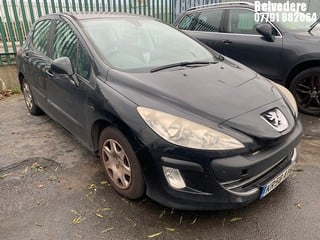 Location: BELVEDERE - 2008 PEUGEOT 308 S DT 	 5 DOOR HATCHBACK REG: KR58AVO, 1560cc DIESEL, 5 SPEED MANUAL DIESEL, Former Keepers: 4, Keys: No, MOT: Expiry date31.03.2025