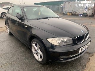 Location: BELVEDERE - 2008 BMW 116I EDITION ES 3 DOOR HATCHBACK REG: SC08AYJ, 1599cc PETROL, 6 SPEED MANUAL PETROL, Former Keepers: 5, Keys: No, MOT: Expiry date29.09.2024