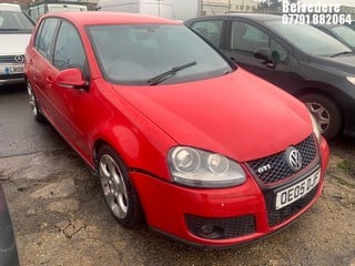 Location: BELVEDERE - 2005 VOLKSWAGEN GOLF GTI AUTO 	 5 DOOR HATCHBACK REG: OE05DJF, 1984cc PETROL, 6 SPEED AUTO PETROL, Former Keepers: 4, Keys: No, MOT: Expiry date13.03.2025