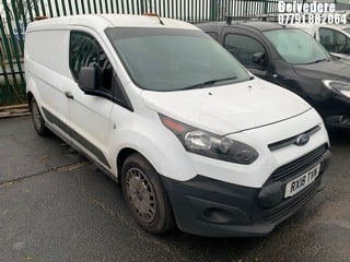 Location: BELVEDERE - 2018 FORD TRANSIT CONNECT 210 	 PANEL VAN REG: RX18TVN, 1499cc DIESEL, 5 SPEED MANUAL DIESEL, Former Keepers: 2, Keys: No, MOT: Expiry date08.08.2025