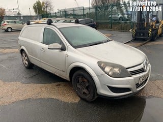 Location: Belvedere - 2008 VAUXHALL ASTRA SPORTIVE CDTI Car Derived Van REG: LS08VGL, Keys: No, MOT Expiry date: 22/02/2024, 1910 Diesel, 6 Speed Manual Diesel, Former Keepers: 5