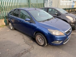 Location: Belvedere - 2008 FORD FOCUS TITANIUM 100 AUTO 5 Door Hatchback REG: GF08CZD, Keys: No, MOT Expiry date: 06/08/2024, 1596 Petrol, 4 Speed Auto Petrol, Former Keepers: 8