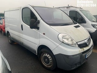 Location: Belvedere - 2014 VAUXHALL VIVARO 2700 CDTI 113 SWB Panel Van REG: KR14FYZ, Keys: No, MOT Expiry date: 18/12/2023, 1995 Diesel, 6 Speed Manual Diesel, Former Keepers: 2