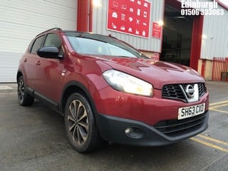 Location: Edinburgh - 2013  NISSAN  QASHQAI 360 DCI 	 5 Door Hatchback 	 REG: SH63CXD, 1461cc Diesel , 6 Speed Manual Diesel 	, Former Keepers: 1, Keys: Yes, MOT Expiry date: 20/10/2024