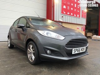 Location: Edinburgh - 2016 FORD FIESTA ZETEC TURBO 5 DOOR HATCHBACK REG: SP66NDK, 998cc PETROL, 5 SPEED MANUAL PETROL, Former Keepers: 3, Keys: Yes, MOT Expiry date: 11/10/2025