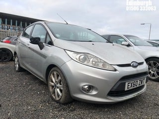 Location: Edinburgh - 2010 FORD FIESTA ZETEC 68 TDCI 5 Door Hatchback REG: EX60ZWT, Keys: No, MOT Expiry date: 25/08/2023, 1399 Diesel, 5 Speed Manual Diesel, Former Keepers: 5