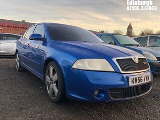 Location: Edinburgh - 2007 SKODA OCTAVIA VRS 5 Door Hatchback REG: KM56VWV, Keys: No, MOT Expiry date: 27/12/2024, 1984 Petrol, 6 Speed Manual Petrol, Former Keepers: 11