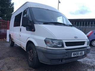 Location: Edinburgh - 2006 FORD TRANSIT 350 LWB Panel Van REG: NH06AOL, Keys: No, MOT Expiry date: 31/07/2024, 2402 Diesel, 5 Speed Manual Diesel, Former Keepers: 6