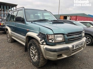 Location: Edinburgh - 2004 ISUZU  Estate REG: SR53NGG, Keys: No, MOT Expiry date: 06/10/2024, 2099 Diesel, , Former Keepers: 5