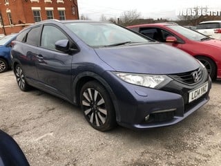 Location: Nottingham - 2014 HONDA CIVIC I-DTEC EX + Estate REG: LC14YNZ, Keys: No, MOT Expiry date: 13/08/2024, 1597 Diesel, 6 Speed Manual Diesel, Former Keepers: 2