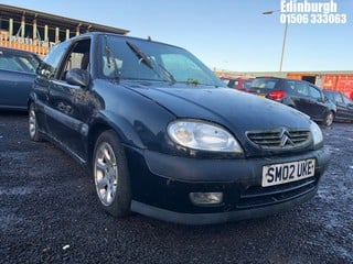 Location: Edinburgh - 2002 CITROEN SAXO VTR 3 Door Hatchback REG: SM02UKE, Keys: No, MOT Expiry date: 06/10/2017, 1587 Petrol, 5 Speed Manual Petrol, Former Keepers: 4