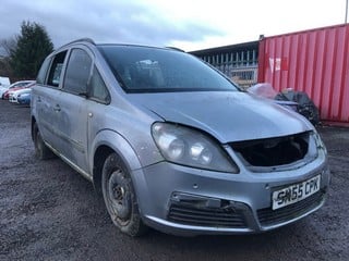 NOTE: ATF Registered Buyers ONLY - Location: Edinburgh - 2005 VAUXHALL ZAFIRA LIFE CDTI 120 E4 MPV REG: SN55CPK, Keys: No, 1910 Diesel, 6 Speed Manual Diesel, Former Keepers: 7