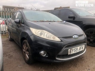 NOTE: ATF Registered Buyers ONLY - Location: MITCHAM - 2009 FORD FIESTA ZETEC AUTO  5 DOOR HATCHBACK REG: EY59JFK, 1388cc PETROL, 4 SPEED AUTO PETROL, Former Keepers: 3, Keys: No