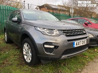 Location: MITCHAM - 2017 LAND ROVER DISCOVERY SPORT SE TECH T 	 ESTATE REG: AX17DXE, 1999cc DIESEL, 9 SPEED AUTO DIESEL, Former Keepers: 1, Keys: No, MOT: Expiry date29/06/2025