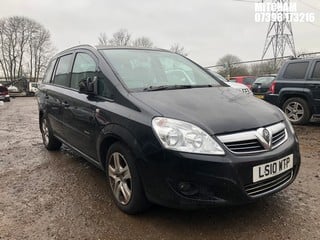 Location: MITCHAM - 2010 VAUXHALL ZAFIRA ENERGY 	 MPV REG: LS10WTP, 1598cc PETROL, 5 SPEED MANUALPETROL, Former Keepers: 2, Keys: No, MOT: Expiry date25/02/2025