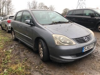 Location: MITCHAM - 2004 HONDA CIVIC VTEC EXECUTIVE AUTO 	 5 DOOR HATCHBACK REG: SJ53FTX, 1590cc PETROL, AUTOMATIC, Former Keepers: 7, Keys: No, MOT: Expiry date30/06/2025