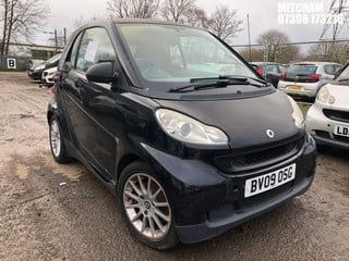 Location: Mitcham - 2009 SMART FORTWO PURE MHD AUTO Coupe REG: BV09OSG, Keys: No, MOT Expiry date: 26/02/2024, 999 Petrol, 5 Speed Auto Petrol, Former Keepers: 7