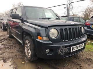 Location: Mitcham - 2008 JEEP PATRIOT LIMITED 5 Door Hatchback REG: WU58RHO, Keys: No, MOT Expiry date: 28/02/2025, 2359 Petrol, 5 Speed Manual Petrol, Former Keepers: 5