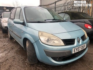 Location: Mitcham - 2007 RENAULT SCENIC EXP VVT A MPV REG: EY07OUF, Keys: No, MOT Expiry date: 14/02/2025, 1598 Petrol, 4 Speed Auto Petrol, Former Keepers: 4