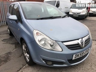 Location: Nottingham - 2009 VAUXHALL CORSA DESIGN 16V TWINPORT 5 Door Hatchback REG: DK59UYO, Keys: No, MOT Expiry date: 16/09/2025, 1364 Petrol, 5 Speed Manual Petrol, Former Keepers: 5