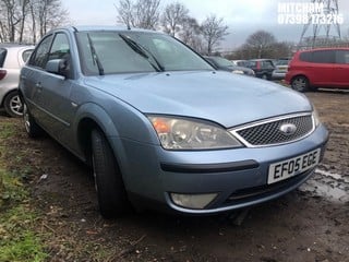 Location: Mitcham - 2005 FORD MONDEO ZETEC TDCI 130 5 Door Hatchback REG: EF05EGE, Keys: No, MOT Expiry date: 04/06/2025, 1998 Diesel, 6 Speed Manual Diesel, Former Keepers: 5