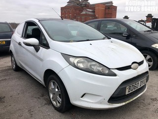 Location: Nottingham - 2010 FORD FIESTA BASE TDCI Car Derived Van REG: BD60DYU, Keys: No, MOT Expiry date: 11/09/2023, 1399 Diesel, 5 Speed Manual Diesel, Former Keepers: 8