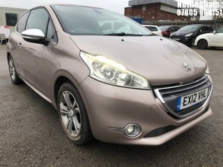 Location: Nottingham - 2012  PEUGEOT  208 ALLURE 	 3 Door Hatchback 	 REG: EX12VHL, 1397cc	 Petrol , 5 Speed Manual Petrol 	, Former Keepers: 2, Keys: Yes, MOT Expiry date: 30/06/2023