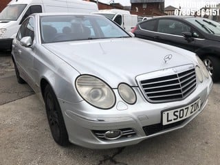 Location: Nottingham - 2007 MERCEDES E220 AVANTGARDE CDI A 4 Door Saloon REG: LS07ZDK, Keys: No, MOT Expiry date: 23/06/2025, 2149 Diesel, 5 Speed Auto Diesel, Former Keepers: 7