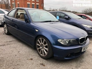 Location: Nottingham - 2005 BMW 318CI SE AUTO Coupe REG: OE55EVG, Keys: No, MOT Expiry date: 02/04/2024, 1995 Petrol, 5 Speed Auto Petrol, Former Keepers: 3