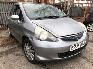 Location: Nottingham - 2005 HONDA JAZZ SE 5 Door Hatchback REG: SR05HKJ, Keys: No, MOT Expiry date: 14/01/2025, 1339 Petrol, 5 Speed Manual Petrol, Former Keepers: 3