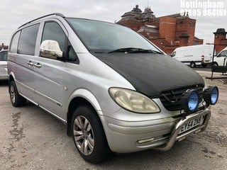 Location: Nottingham - 2004 MERCEDES VITO 111 CDI COMPACT Van With Side Windows REG: EY54ZNB, Keys: No, MOT Expiry date: 09/01/2025, 2148 Diesel, 6 Speed Manual Diesel, Former Keepers: 8