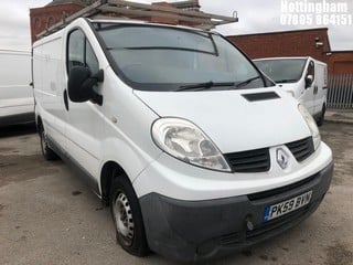 Location: Nottingham - 2009 RENAULT TRAFIC SL27+ DCI 115 Panel Van REG: PK59BVN, Keys: No, MOT Expiry date: 02/01/2025, 1995 Diesel, 6 Speed Manual Diesel, Former Keepers: 7