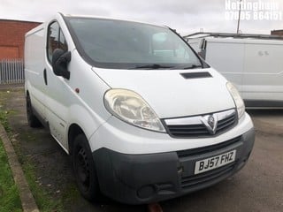 Location: Nottingham - 2007 VAUXHALL VIVARO 2700 CDTI SWB Panel Van REG: BJ57FHZ, Keys: No, MOT Expiry date: 13/09/2024, 1995 Diesel, 6 Speed Manual Diesel, Former Keepers: 5