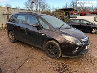 Location: Peterborough - 2014 VAUXHALL ZAFIRA TOURER EXCLUSIV CD MPV REG: DG14BNY, Keys: No, MOT Expiry date: 23/03/2024, 1956 Diesel, 6 Speed Manual Diesel, Former Keepers: 6